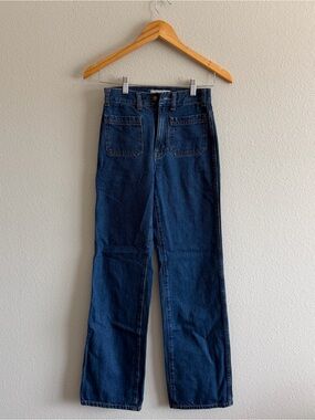 Madewell Cleo Straight-Leg Jeans